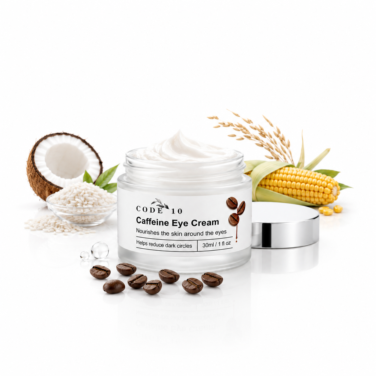 Crema Contorno de Ojos con Cafeína